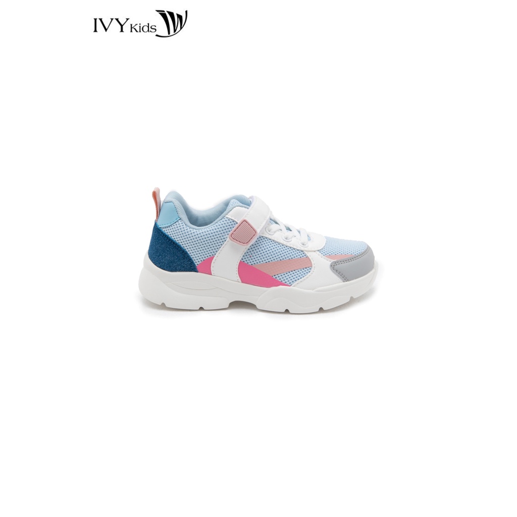 Giày thể thao phối màu bé gái IVY moda MS 52G0837