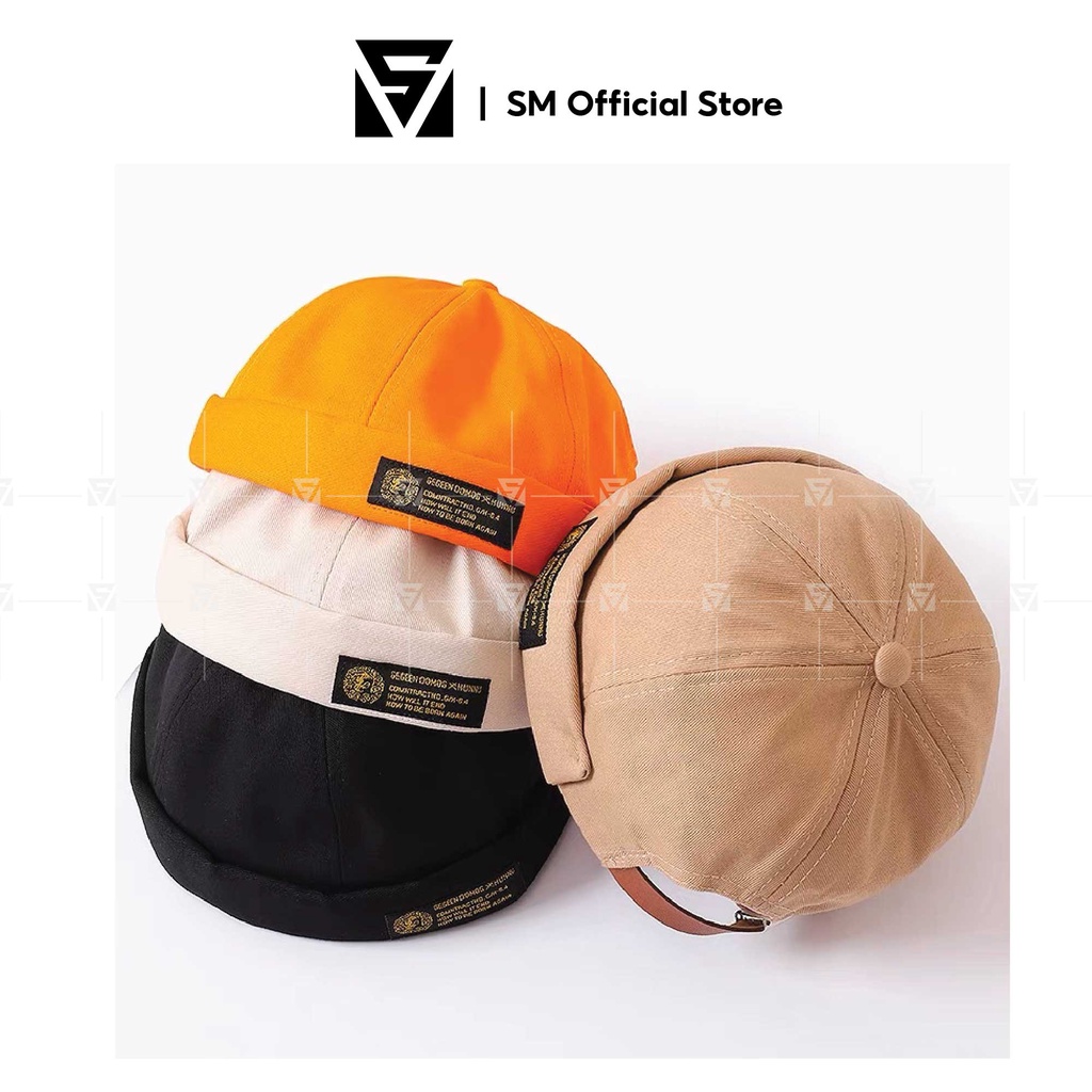 Mũ nón Miki kiểu thủy thủ không vành miki hat mũ beanie beret mũ nam nữ Gegeen Domog 3 - Soulmate Store