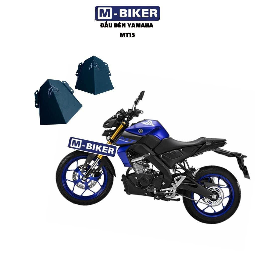 Mão MT15,kính chắn gió MT15 cắt cnc sơn tĩnh điện màu đen cao cấp