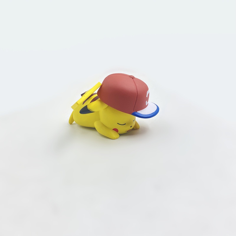 Mô hình nhân vật Pikachu đang ngủ trong phim Pokemon