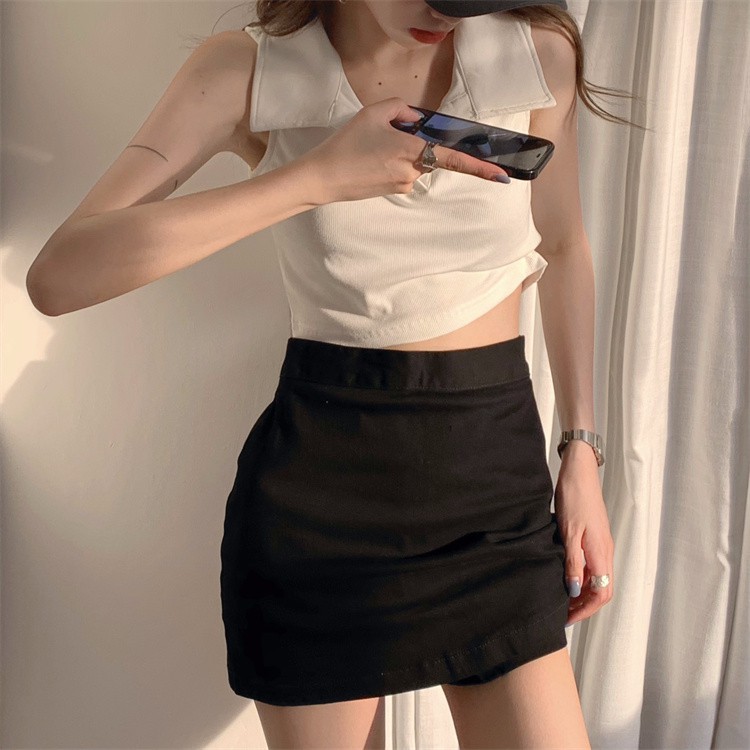 Chân Váy Ngắn Dáng Chữ A Lưng Cao Thời Trang Quyến Rũ Cho Nữ | BigBuy360 - bigbuy360.vn