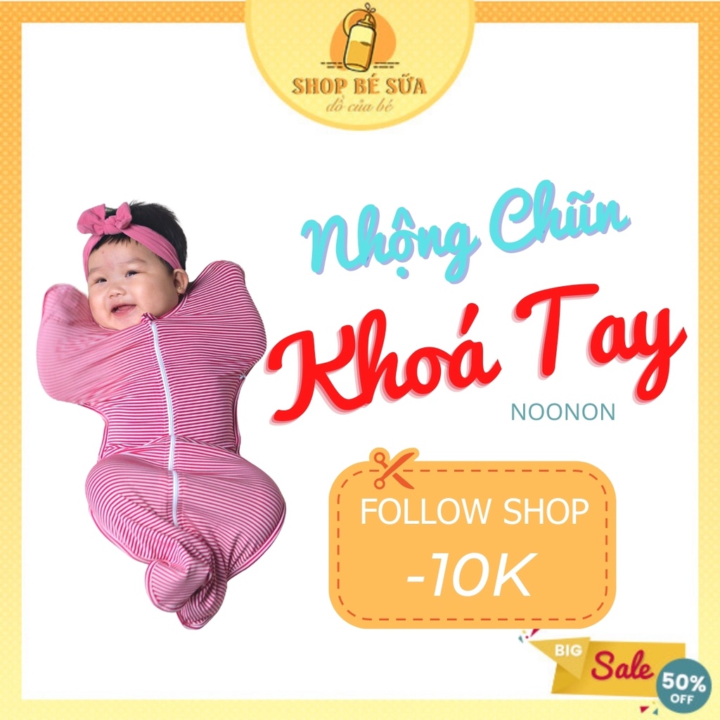 Nhộng chũn ❤ FREESHIP ❤ Nhộng Chũn Cho Bé Sơ Sinh Có Khoá Mở Tay An Toàn Giá Rẻ