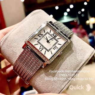 (Auth) ĐỒNG HỒ NỮ GUESS SEXY BACK SILVER/GOLD