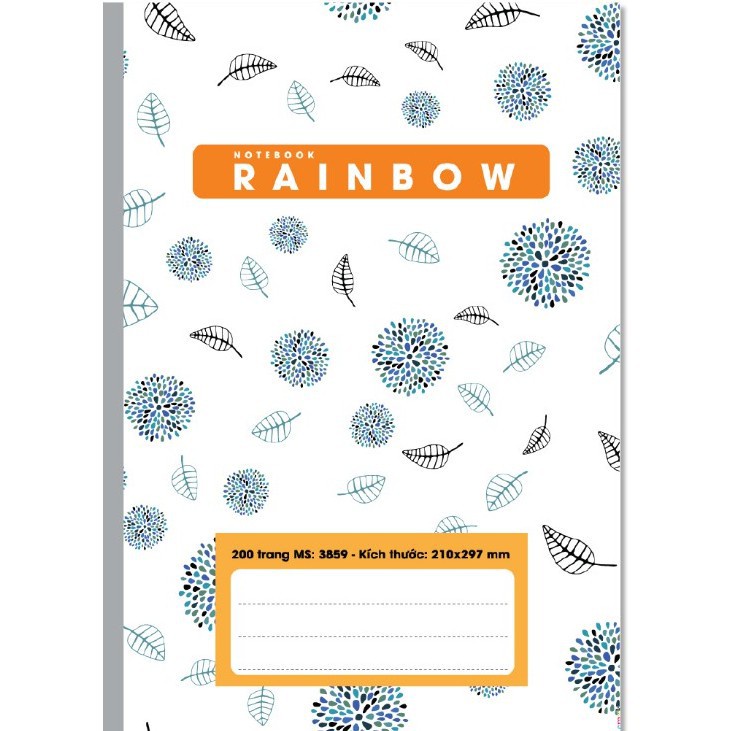 Sổ Rainbow Hải Tiến 200tr A4