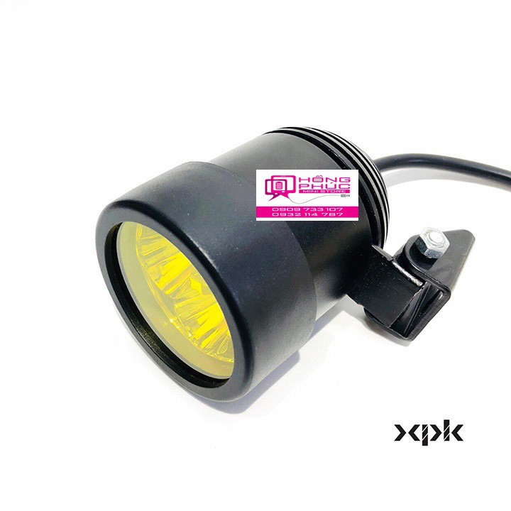 Đèn Led L4 Super Loại 1 Tặng kèm Lens vàng đi mưa phá sương