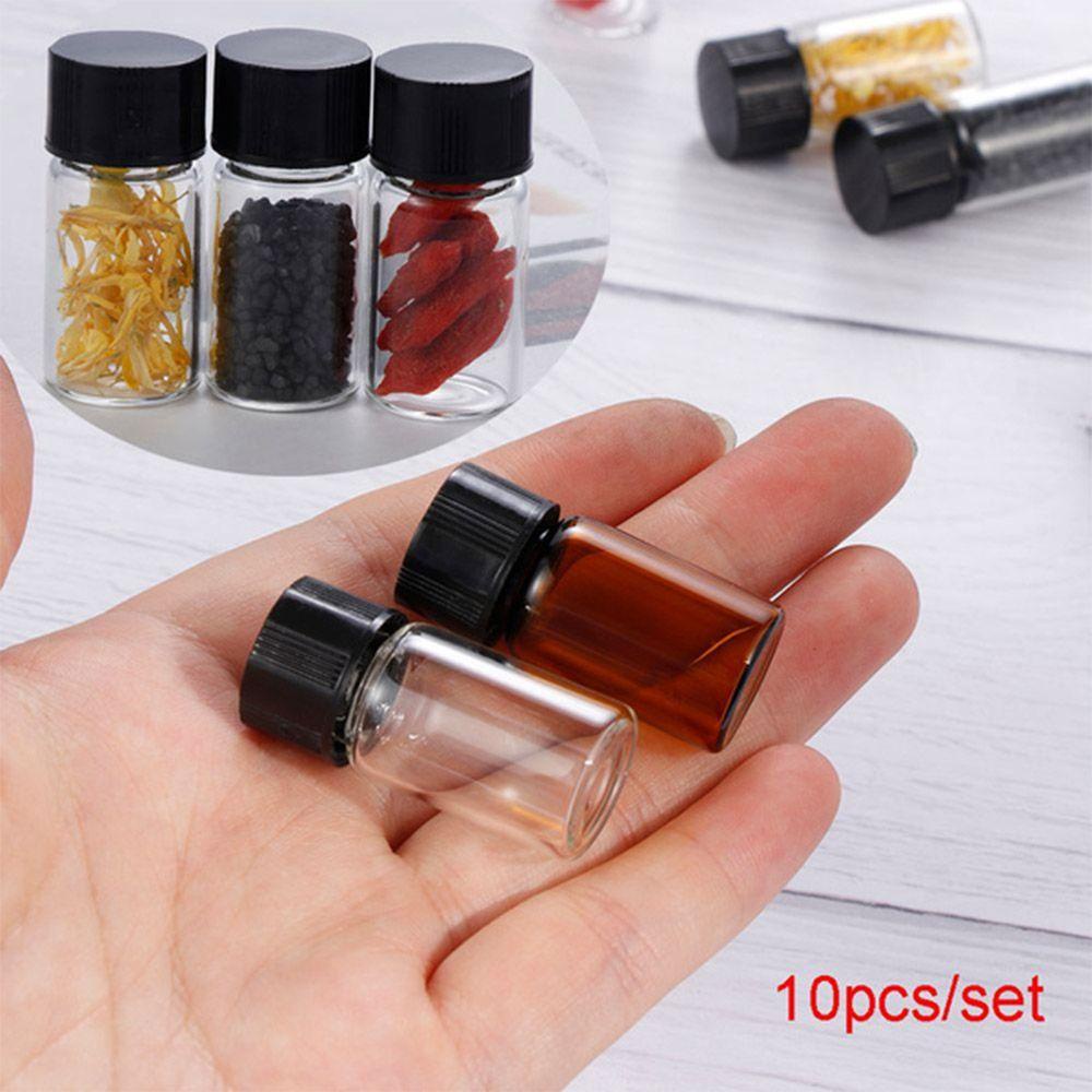Chai Thủy Tinh Đựng Mỹ Phẩm 3ml Chống Rò Rỉ Tiện Dụng Khi Đi Du Lịch