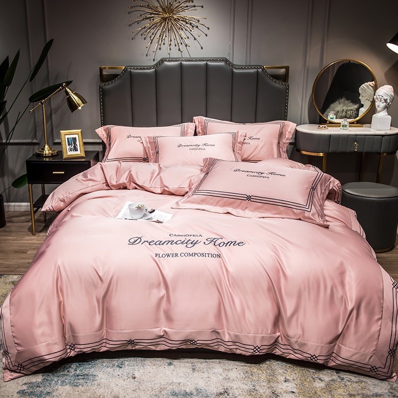 🌈 video ảnh thật💕 Bộ chăn ga gối lụa Dreamcity cao cấp - set vỏ 4 món -freeship- hàng nhập loại 1