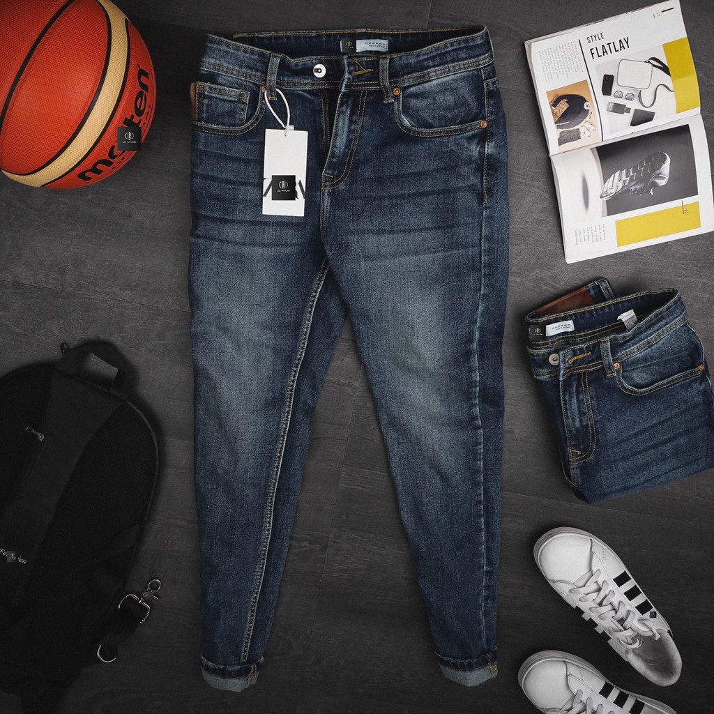 💖 Quần Jeans Zara Chất Liệu 98% Cotton Pha 2% Spandex Co Dãn Thoải Mái, Slim Fit Lên Dáng Sang💖
