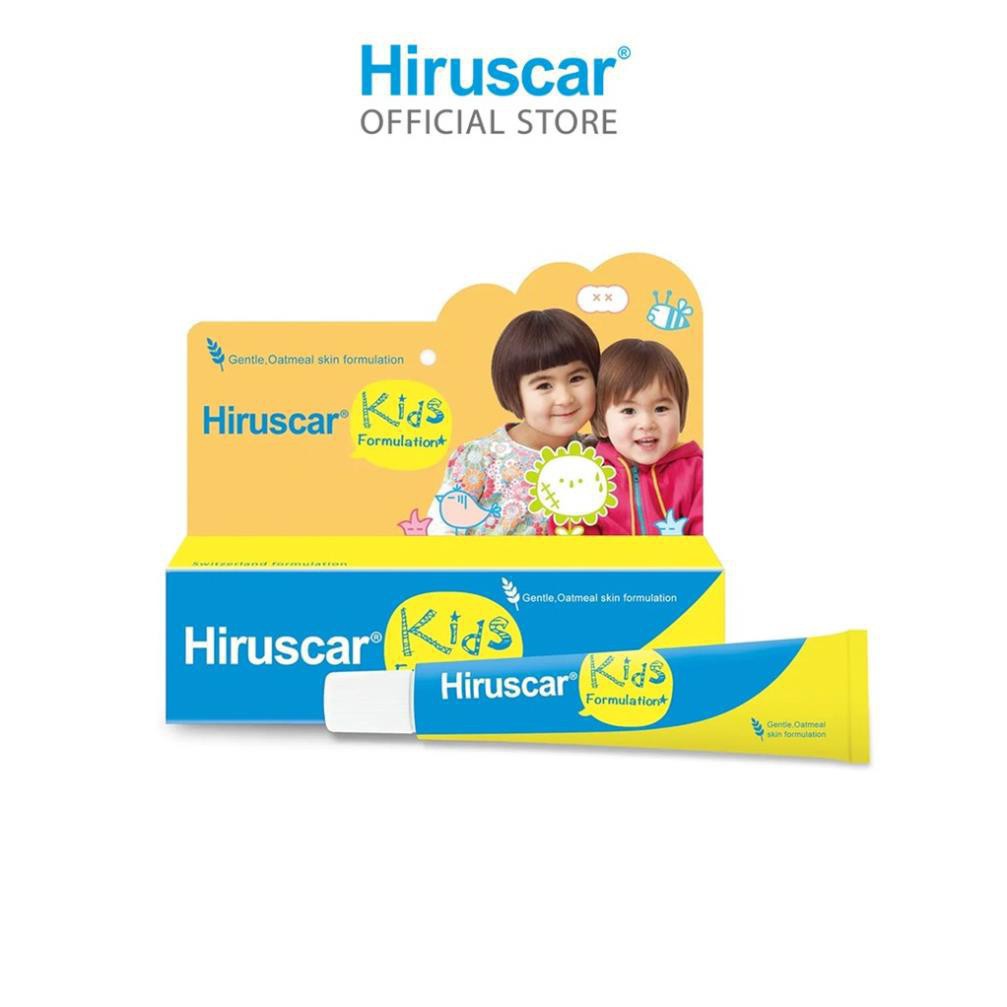 Gel cải thiện sẹo và vết thâm ngứa trẻ em Hiruscar Kids 10g