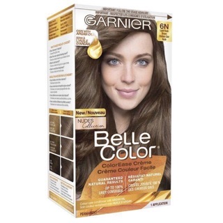 Thuốc Nhuộm Tóc Garnier Belle Color 6N ( Màu Nâu) - Canada