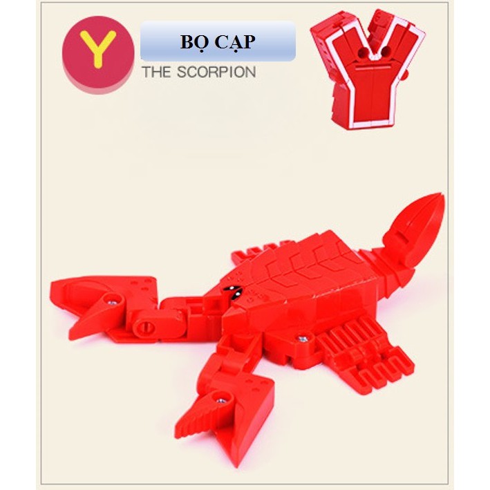 CHỮ CÁI BIẾN HÌNH THÔNG MINH U_V_W_X_Y_Z