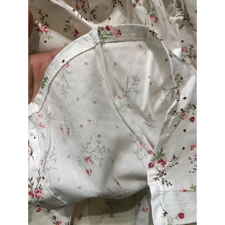 Áo tay dài họa tiết hoa thời trang xuân thu Hàn Quốc 2021 đáng yêu dành cho bé gái