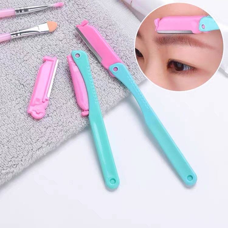 dao cạo lông mày bỏ túi nhỏ gọn tiện lợi