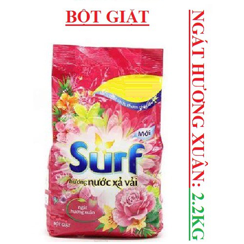 Bột giặt Surf ngát hương xuân 2kg