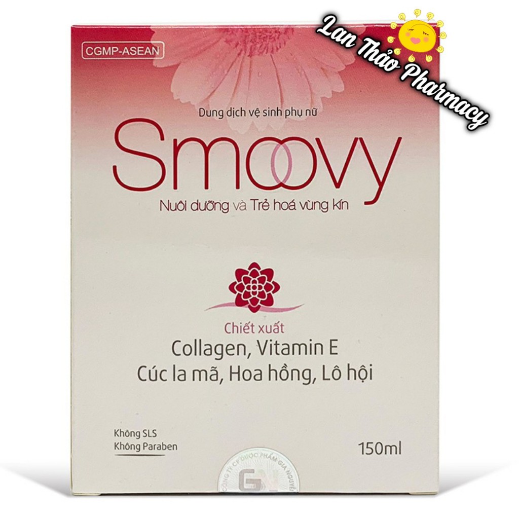 Dung dịch vệ sinh phụ nữ Smoovy 150ml