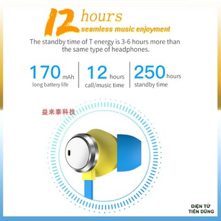 Tai nghe Bluetooth Bluedio T energy