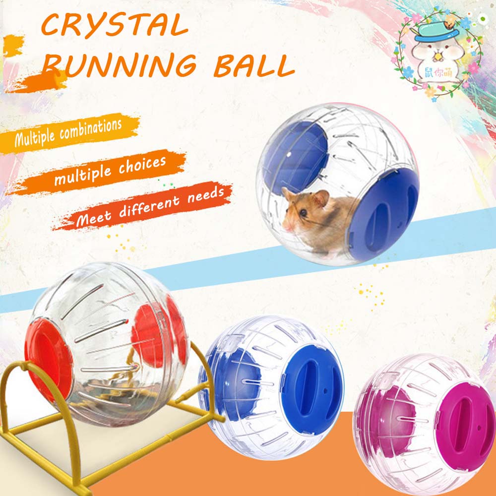 Quả Bóng Chạy Bộ Đồ Chơi Trong Suốt Cho Chuột Hamster