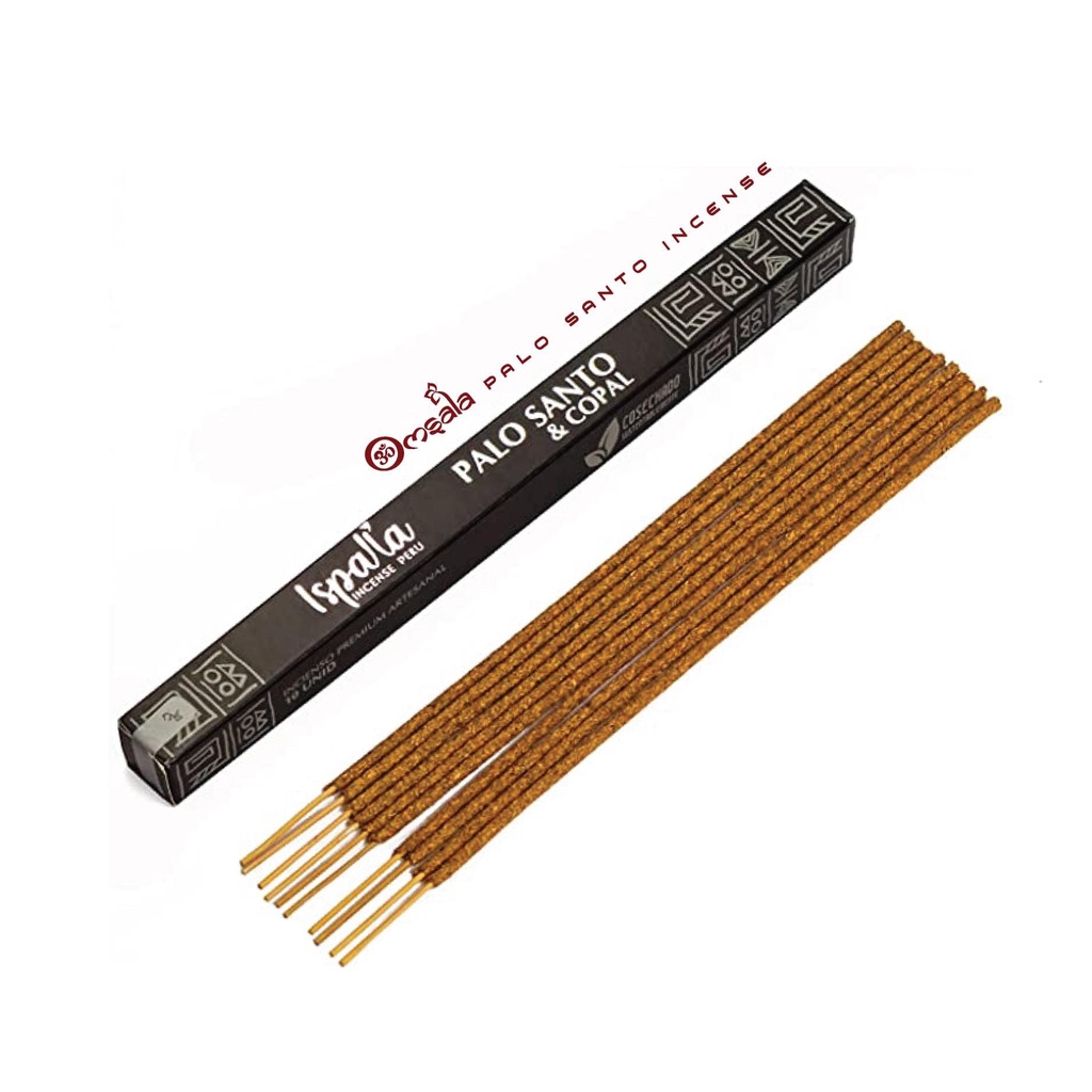 Nhang Palo Santo Ispalla hỗ trợ thiền định, giảm căng thẳng, lo lắng bó 10 que