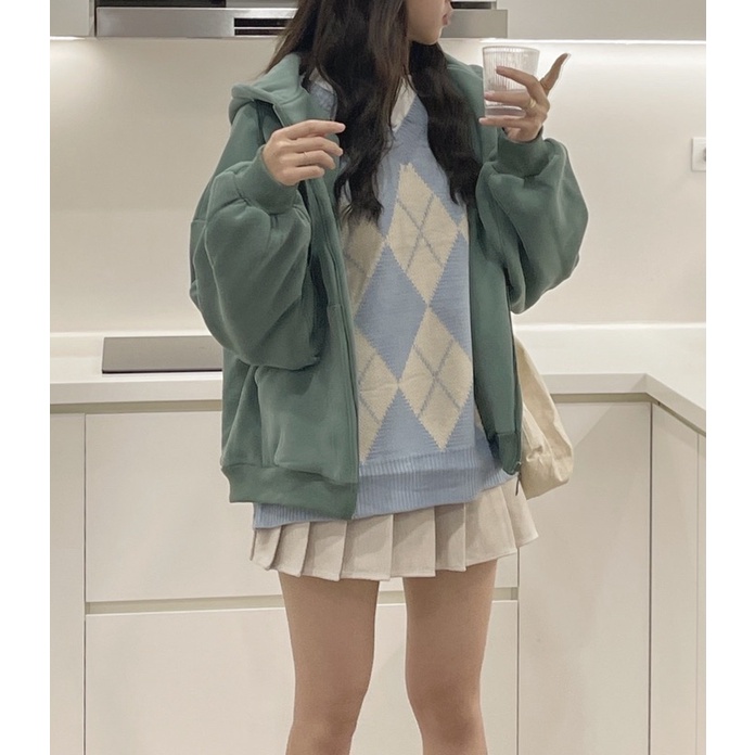 [Mã 2611THTRANG100K hoàn 10% xu đơn 99K] Áo khoác nỉ bông 3199 | BigBuy360 - bigbuy360.vn