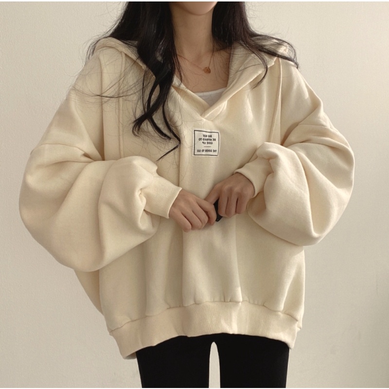Áo Khoác sweater Dáng Rộng Thiết Kế Mới Thời Trang Mùa Thu Đông Dành Cho Nữ
