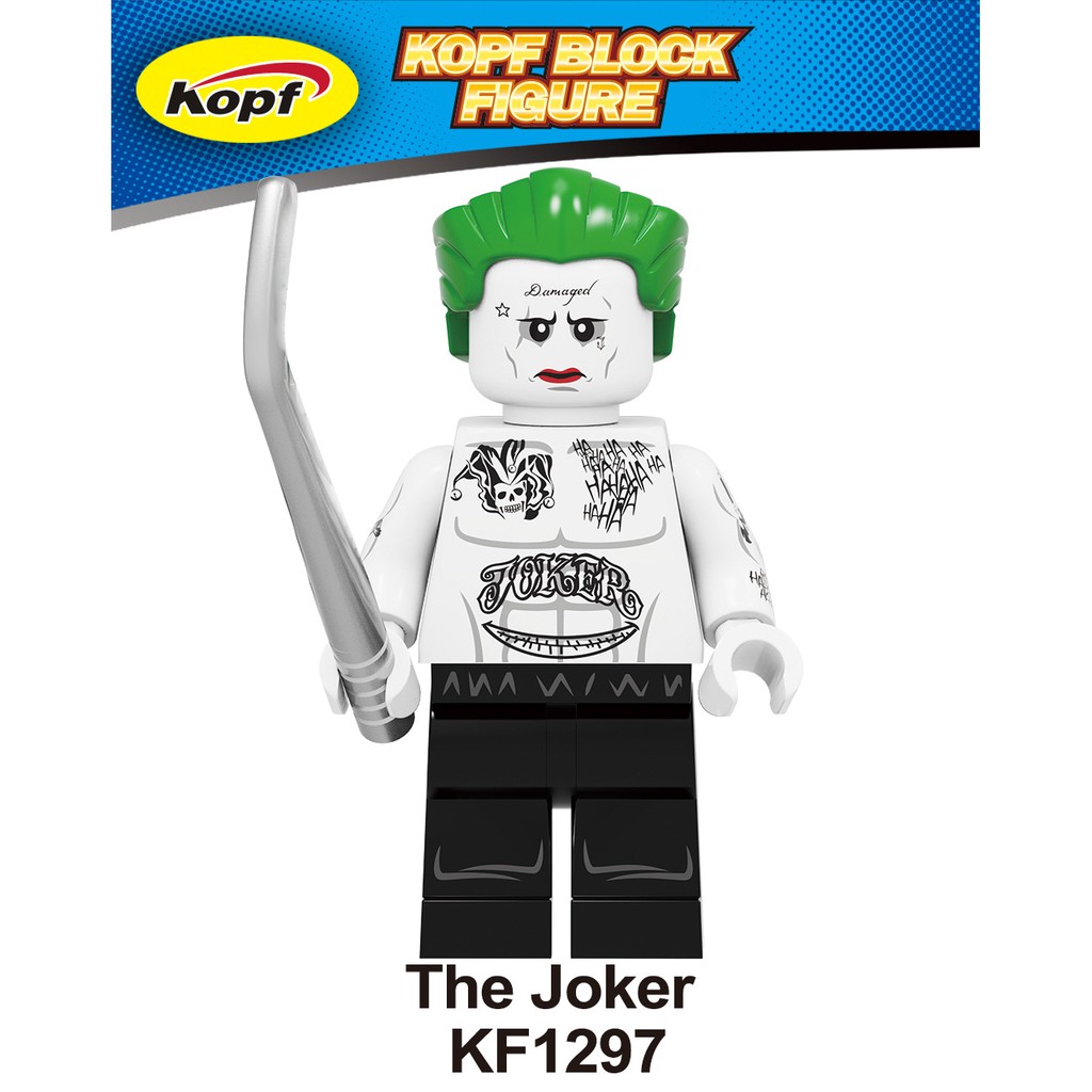 Minifigures Marvel DC Các Mẫu Nhân Vật Joker Mới Ra Siêu Đẹp KF6110