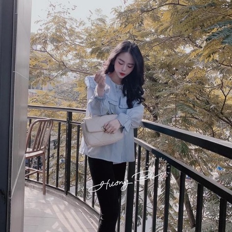 Bán Sỉ Áo sơ mi cổ bèo kẻ sọc xanh chất đũi xốp cho nữ- kèm ảnh thật | BigBuy360 - bigbuy360.vn