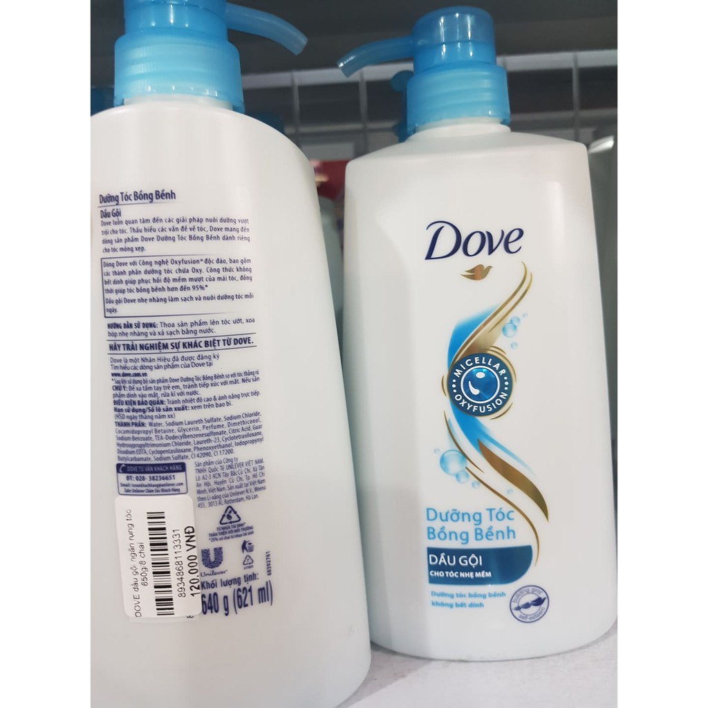 Dầu gội Dưỡng Ẩm bồng bềnh Dove