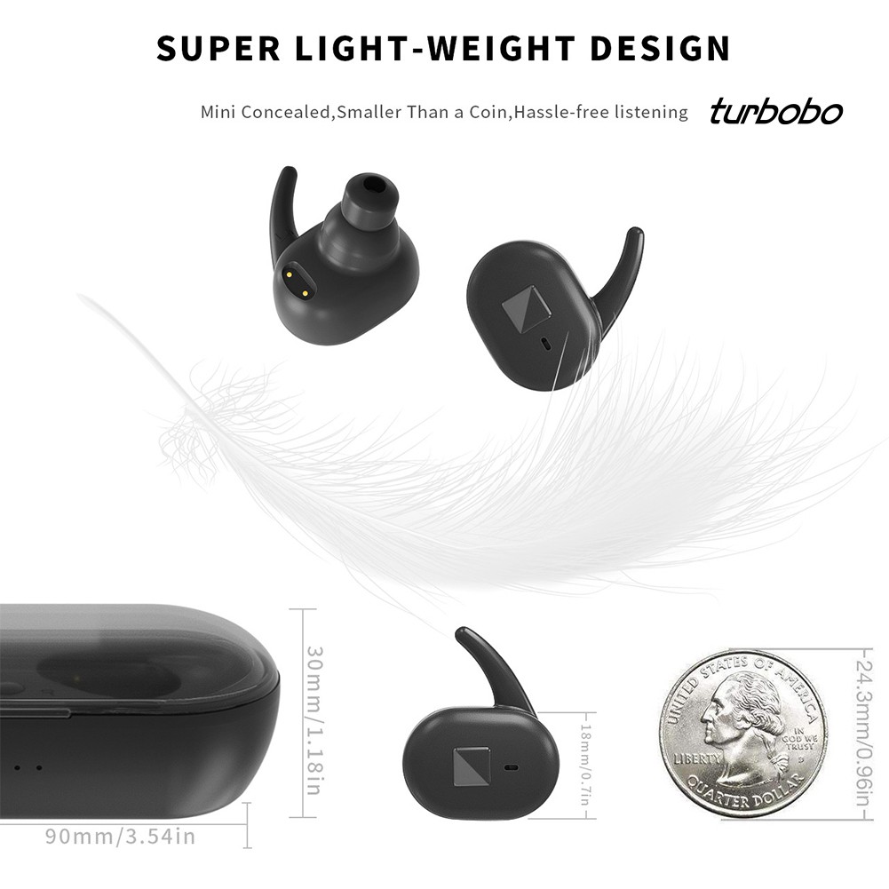 Tai Nghe Nhét Tai Không Dây Âm Thanh Hifi T-Y90 TWS