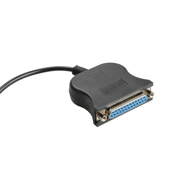 Dây Cáp Chuyển Đổi Cổng USB 1.1 Sang DB25 Tiện Dụng Đen