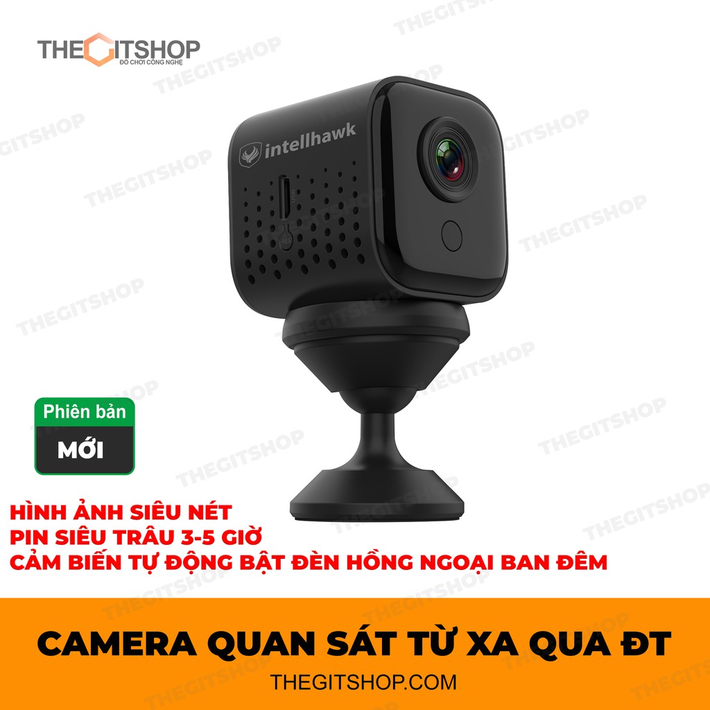 Camera mini WIFI IP intellhawk AI1 fullHD 1080P siêu nét | BigBuy360 - bigbuy360.vn