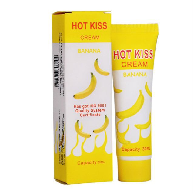 [ Che Tên Khi Giao ] Gel bôi trơn Hot Kiss hương chuối 30ml