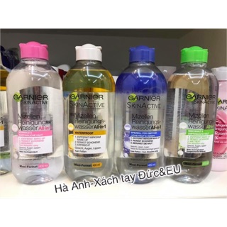 Tẩy trang 'thần thánh' garnier mizellen skinactive all-in-1