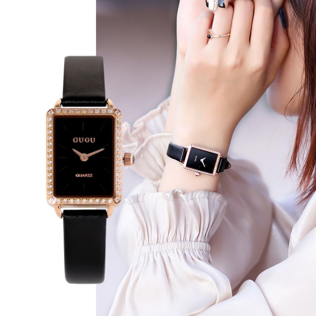 Đồng hồ nữ thời trang cao cấp sang chảnh Guo MW35 Miu Luxury