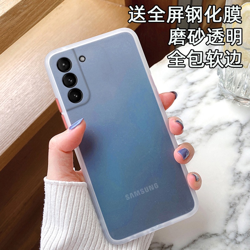 Ốp điện thoại silicon chống rơi bảo vệ camera cho Samsung S21 S21 10 S21Ultra 5G SM-G9910 9980