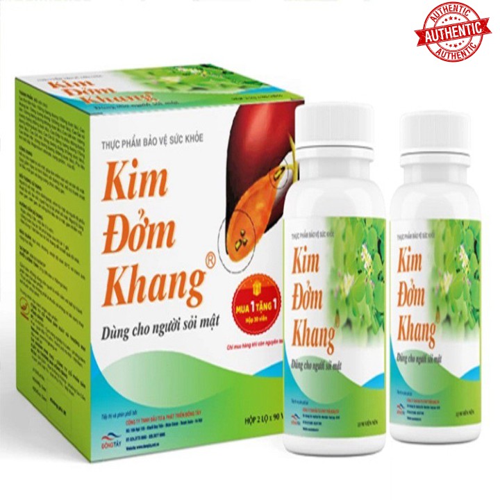 [Mã chiết khấu giá sỉ chính hãng] {Mua 1 tặng 1} Kim Đởm Khang – Hỗ trợ tăng cường sức khỏe gan mật, bài sỏi, ngăn hình