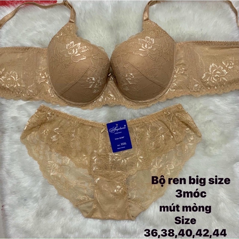 Set đồ lót ren bigsize cao cấp chính hãng siêu đẹp