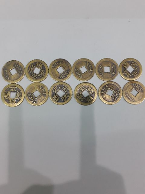 Combo 10 đồng xu may mắn _ quà tặng phong thủy ý nghĩa đầu năm | BigBuy360 - bigbuy360.vn