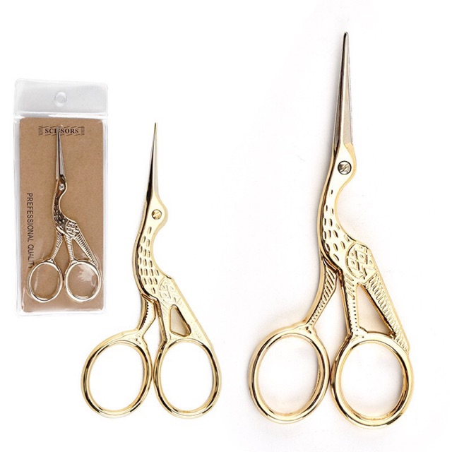 Kéo cắt chỉ, cắt móng hình hạc 4,2x9,3cm