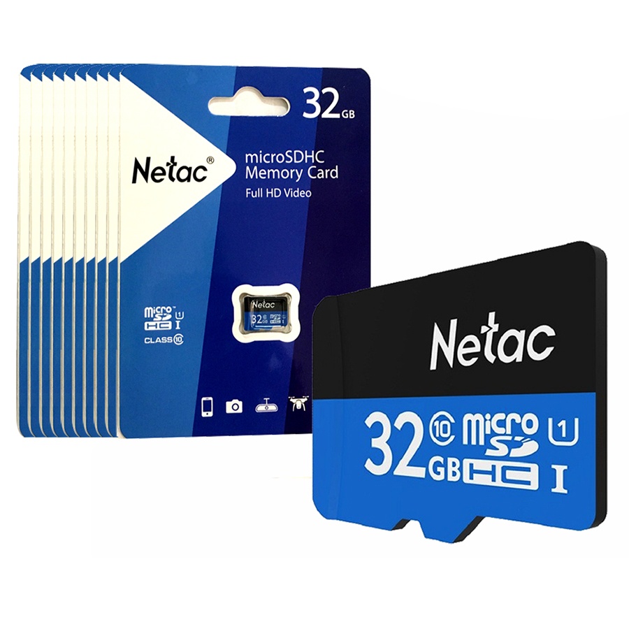 Thẻ Nhớ 64gb Netec Chính Hãng, Tốc Độ Cao, Bảo Hành 12 Tháng - Home.mall