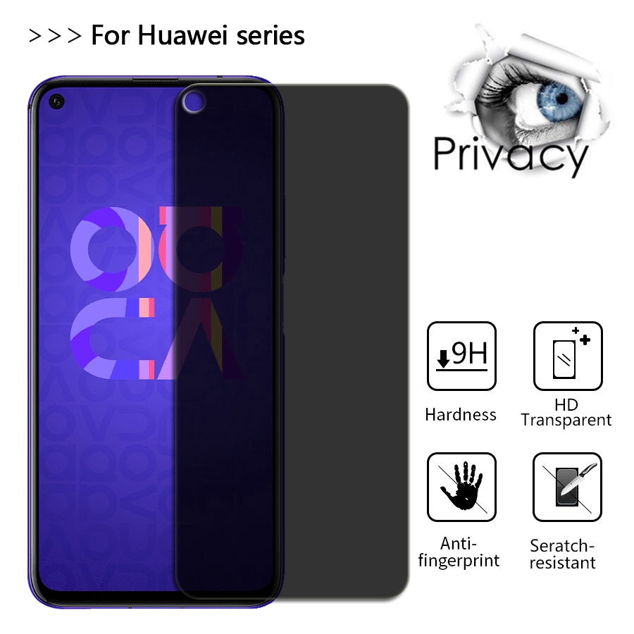 Kính Cường Lực Bảo Vệ Màn Hình Cho Huawei P20 Pro P30 Lite Honor 10 20 8x Play Nova 2i 3i 4 5t 7i Y9 Prime 2019 Y9S