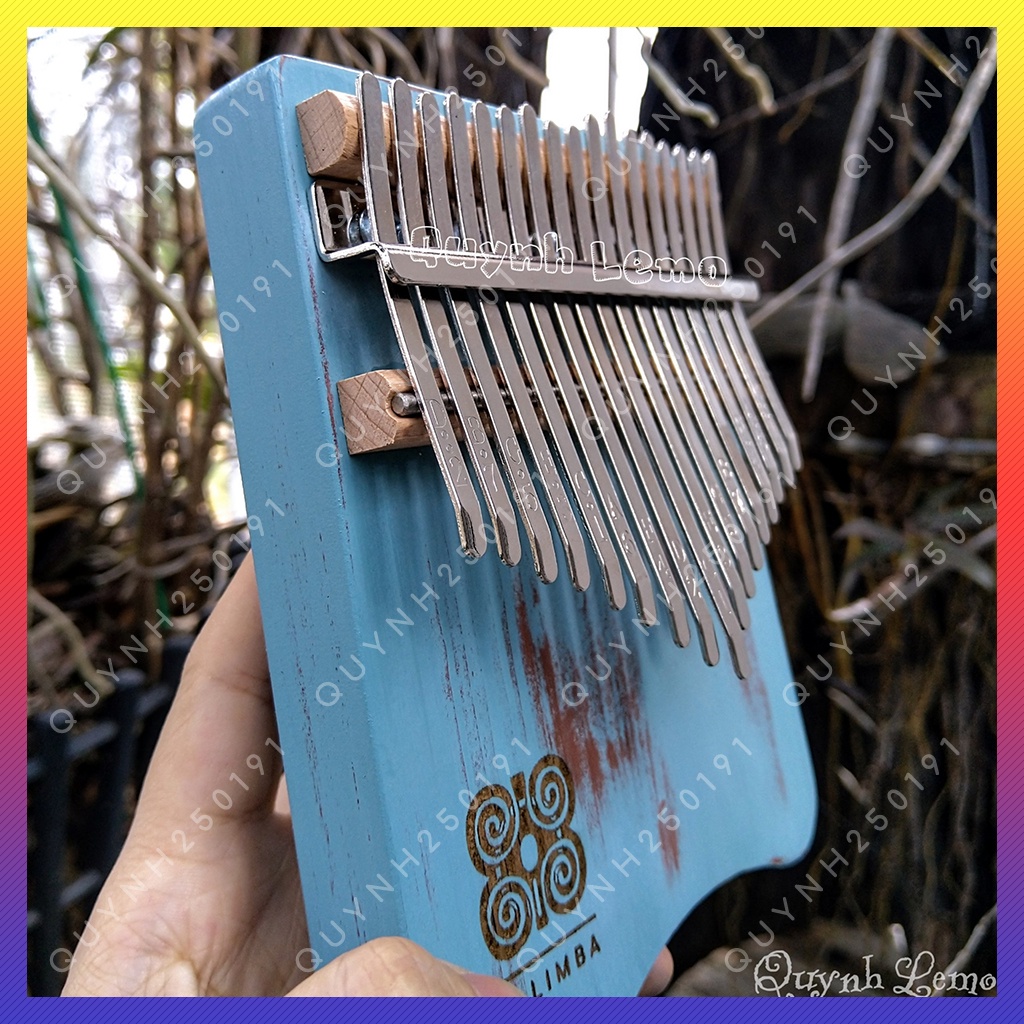 Đàn kalimba 17 phím gỗ WILD QLLGCE121318 - phiên bản giới hạn