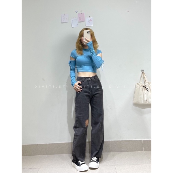 QUẦN JEANS MOON ĐEN