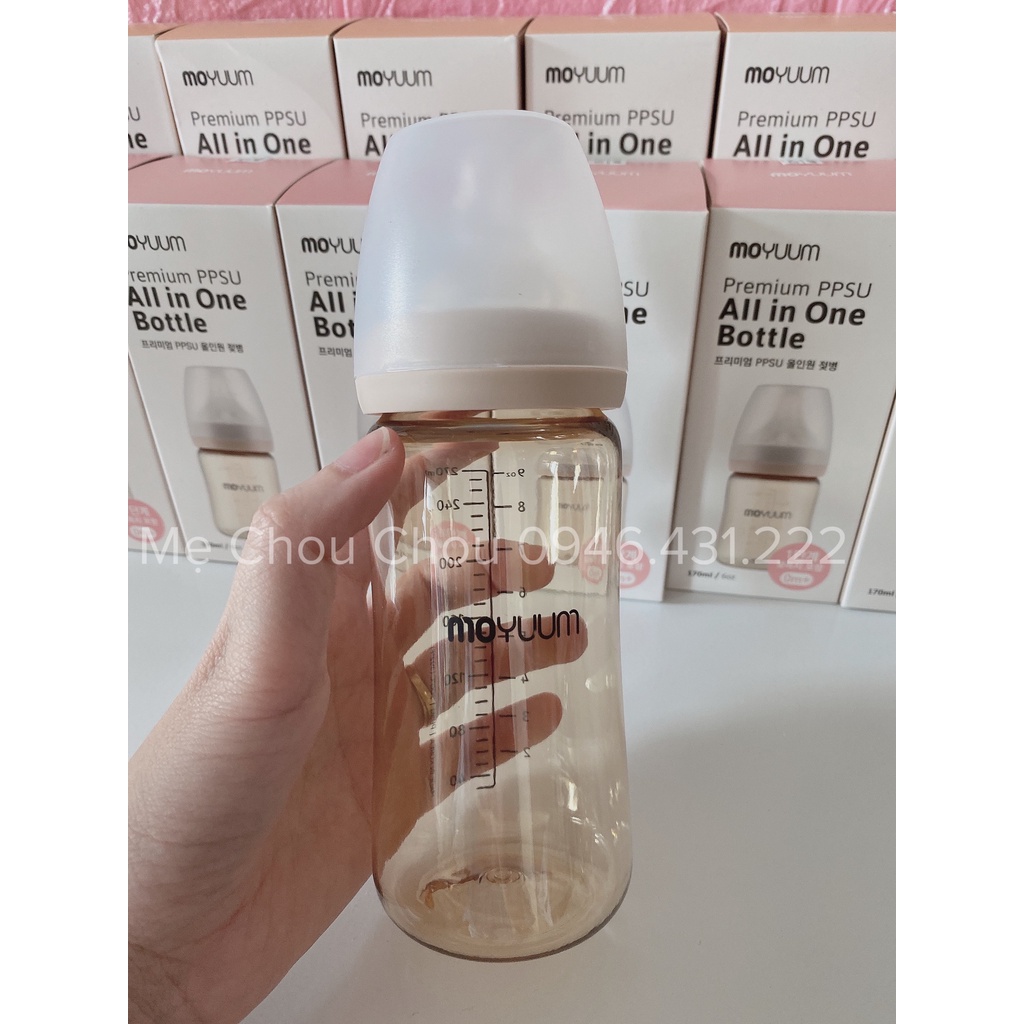 Bình sữa Moyuum 170ml/270ml Hàn quốc