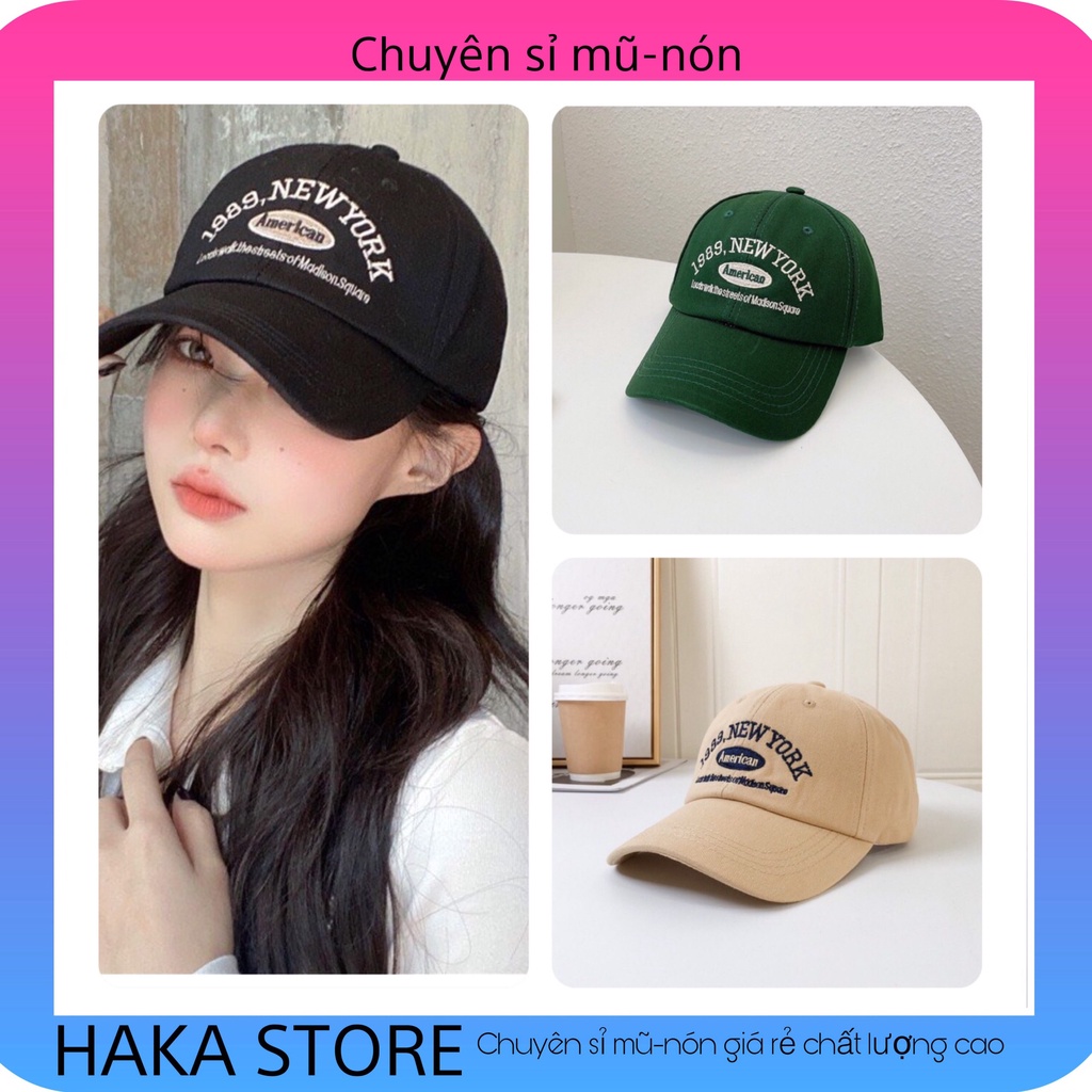 Mũ Lưỡi Trai Cotton Thêu Chữ Thời Trang Dành Cho Nam Và Nữ