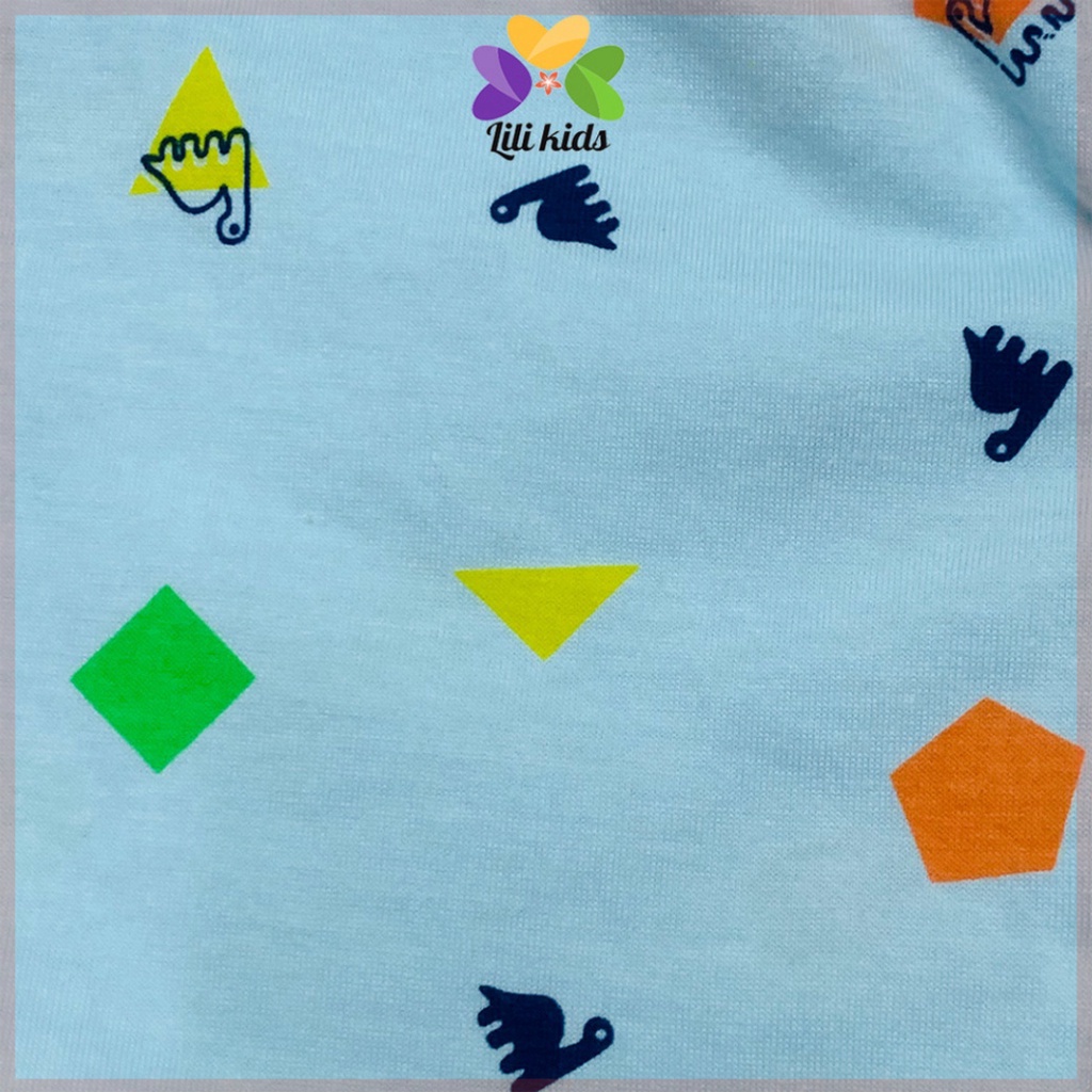 Quần dài cho bé trai bé gái LILIKIDS chống muỗi nằm điều hòa chất cotton QCD08