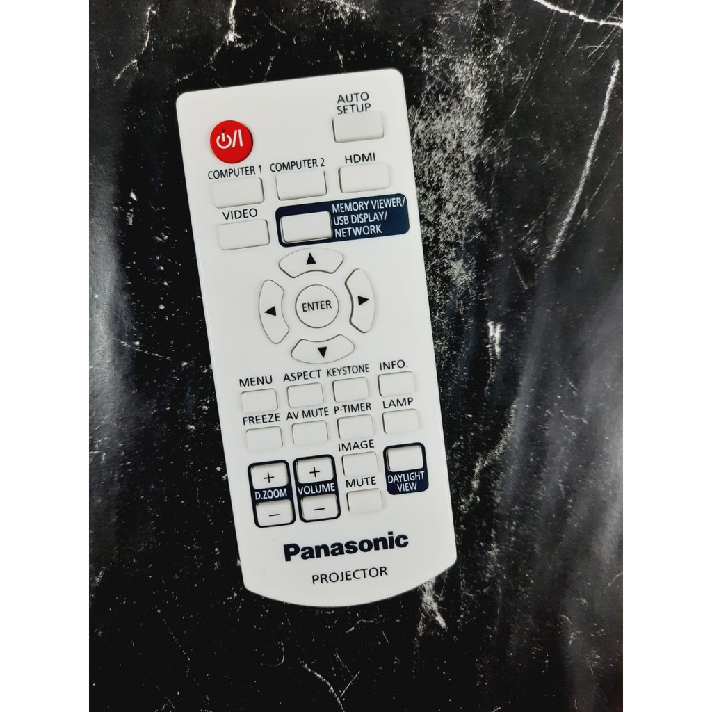 Remote Điều khiển máy chiếu Panasonic- Hàng chính hãng mới 100% Tặng kèm Pin