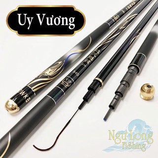 Cần Câu Tay Cao Cấp Uy Vương 6H Câu Đơn Đài Chất Liệu Cacbon