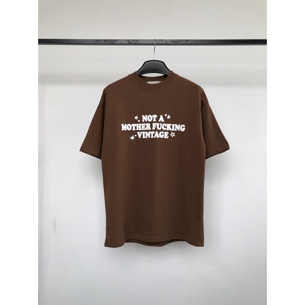 Áo Thun Tay Lỡ Form Rộng NOT A VINTAGE cotton 100% 2 chiều cao cấp GALLERY AND GARMENT
