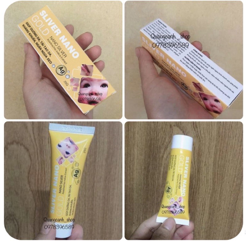 Ngăn ngừa sẹo,kháng khuẩn,tái tạo da HandMade25G