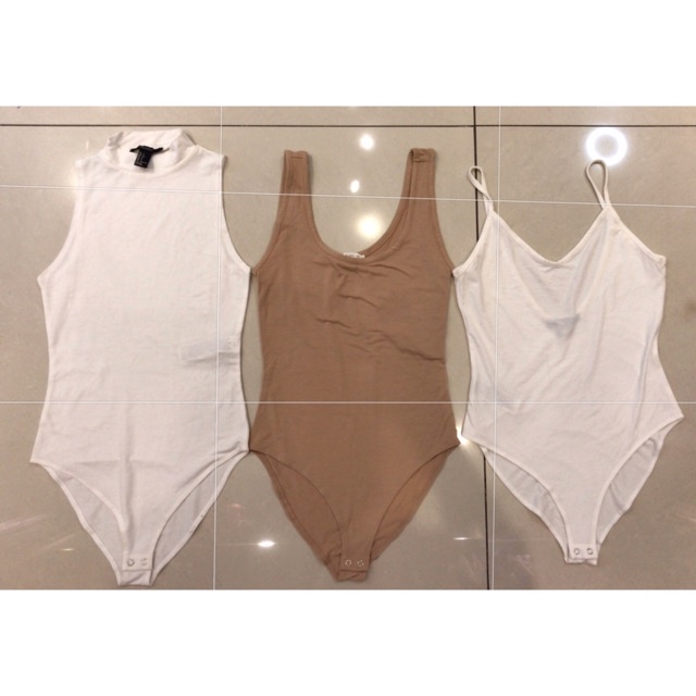 ▫✇Bodysuit Basic F21 VNXK (1 màu) | BigBuy360 - bigbuy360.vn